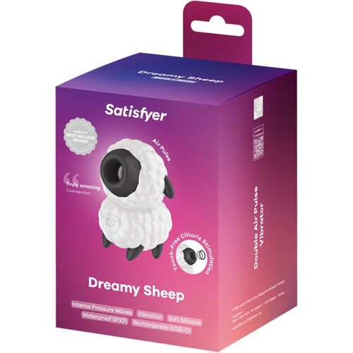 Traumhaftes Schaf Vibrator & Air Pulse Stimulator - Satisfyer - 1