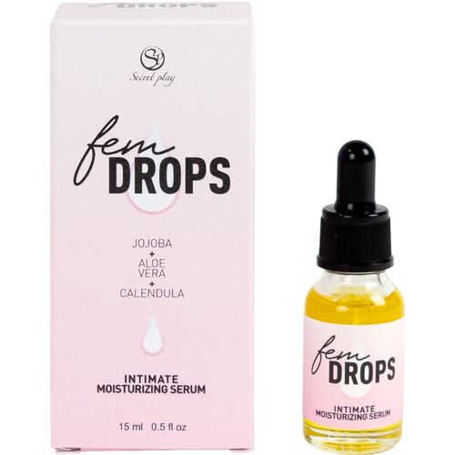 FEM DROPS Feuchtigkeitsserum für den Intimbereich 15 ml - Secret Play - 1