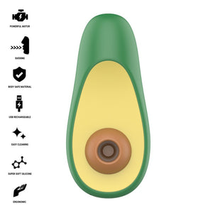 INTENSE - WAKI Klitorissauger Avocado Stimulator - Intense - 8