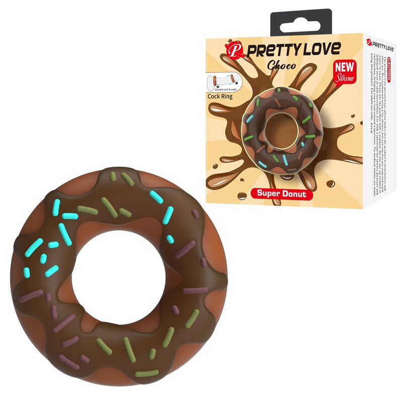 Penisring Super Donut Braun - Flirtation - 1