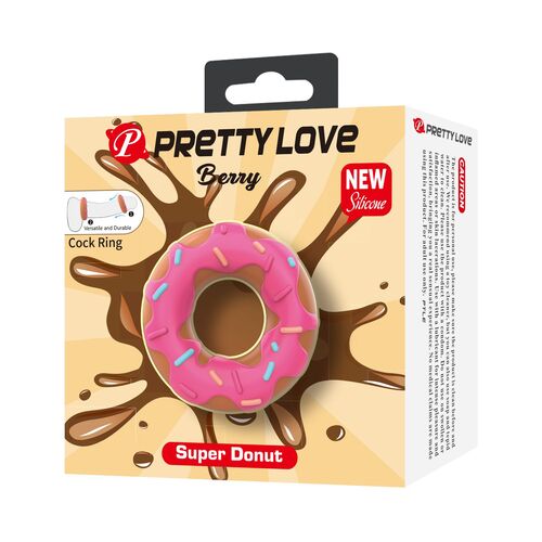 Penisring Super-Donut Rosa - Flirtation - 1