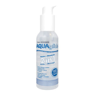 2 in 1 Gleitmittel + Massage 125 ml - Aquaglide - 1