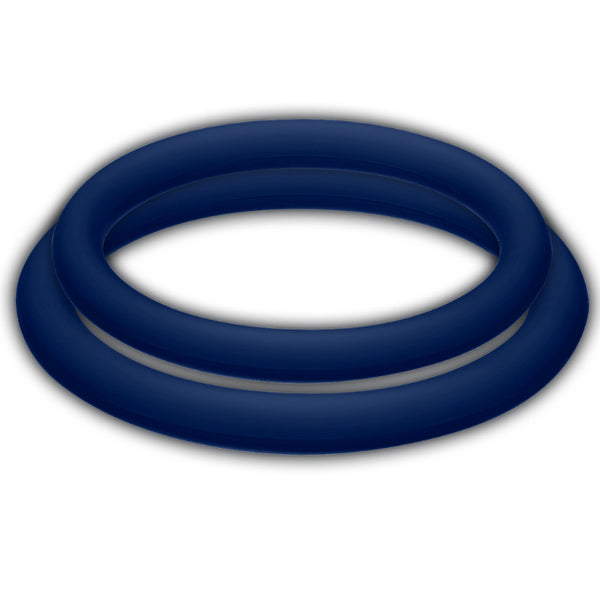 Duo Erection Enhancer Ringe Größe M Blau - Potenzduo - 5