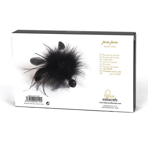Pom Pom Plumero de Plumas - Indiskrete - Bijoux - 1