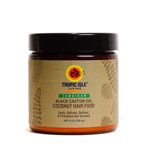 Kokosnuss Jamaikanisches Schwarzes Rizinusöl Haarnahrung 118ml - Tropic Isle Living - 1