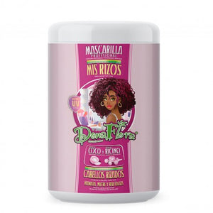 Locken-Set: Shampoo 1000ml + Haarmaske 1000ml - Dona Flora - 3