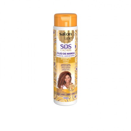 Mango-Öl-Shampoo – 300 ml – Salon Line | Ernährung und Reparatur für trockenes Haar - Salon Line - 1