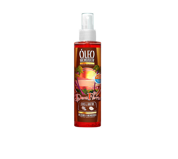 Kokosnuss- und Urucum-Bräunungsöl 200ml - Dona Flora - 1
