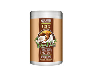 Nährende Kokosnuss- und Arganölmaske 1000ml - Dona Flora - 1