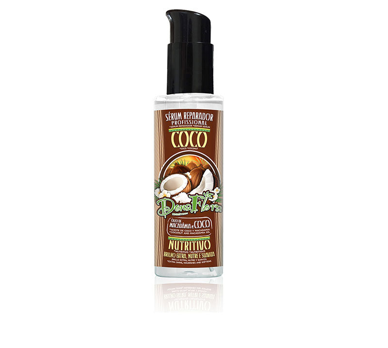 Nährendes Kokosnuss- und Macadamia-Reparaturserum 100 ml - Dona Flora - 1