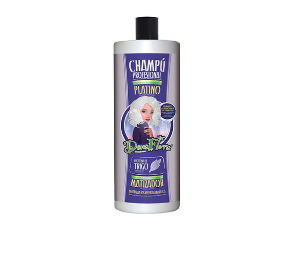 Platin-Haartönungsshampoo 1000ml - Dona Flora - 1
