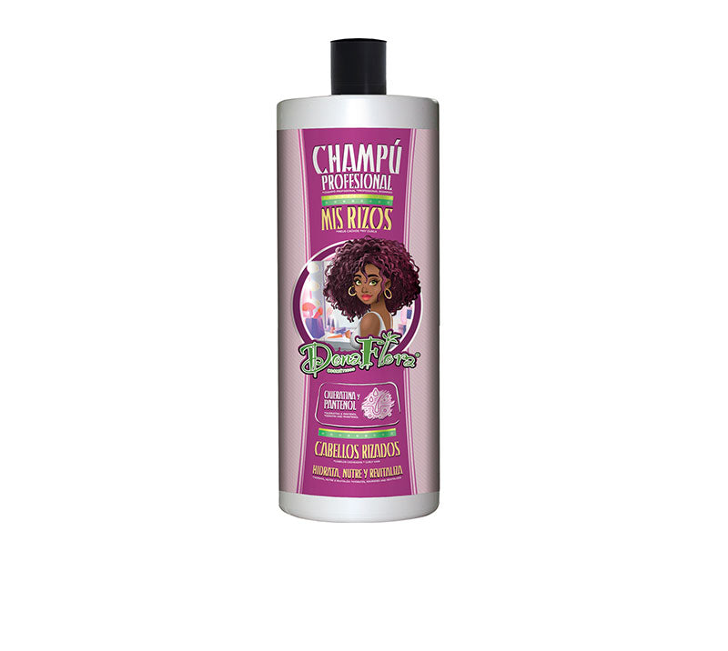 Lockiges Haar Shampoo 1000ml - Dona Flora - 1