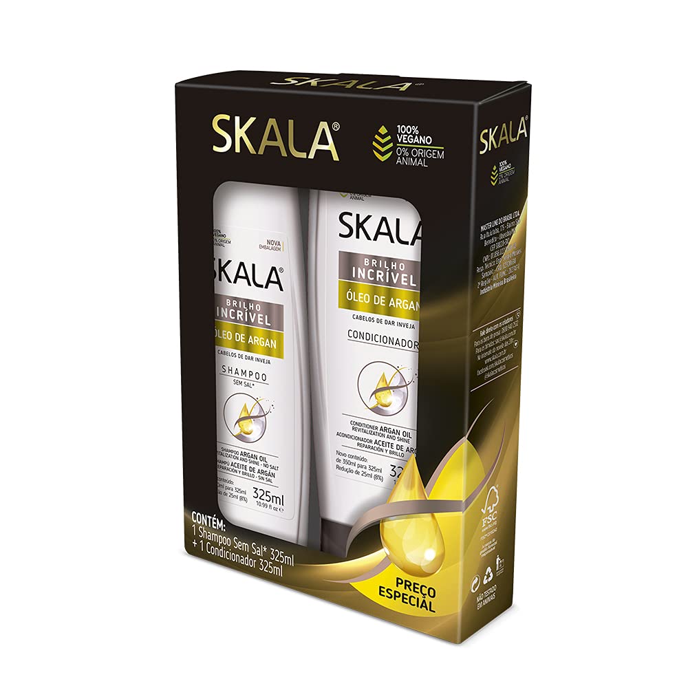 Paket Shampoo + Conditioner Arganöl - Skala - 1