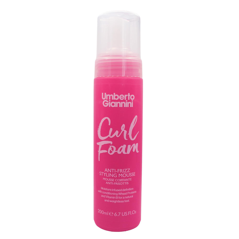 Curl Foam Anti-frizz Styling Mousse - 200 ml - Umberto Giannini - 1