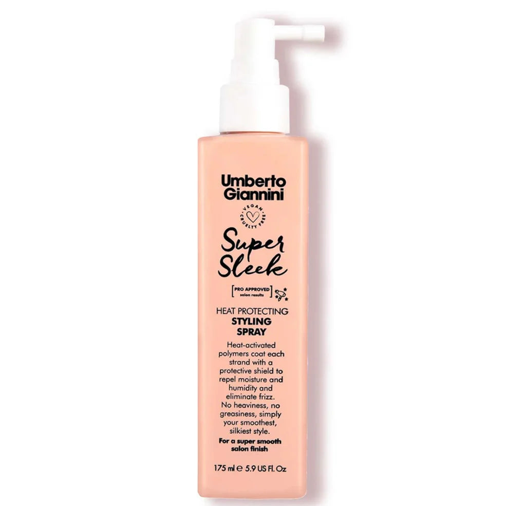 Super Sleek Head Protecting Styling Blow Dry Spray - 250 ml - Umberto Giannini - 1