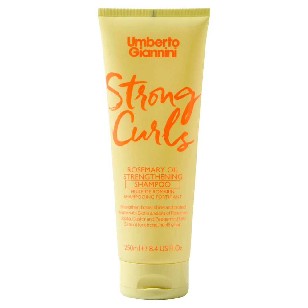 Strong Curls Rosemary Oil Shampoo - 250 ml - Umberto Giannini - 1