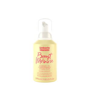 Strong Curls Rosemary Oil Strengthening Styling Foam - 290 ml - Umberto Giannini - 1