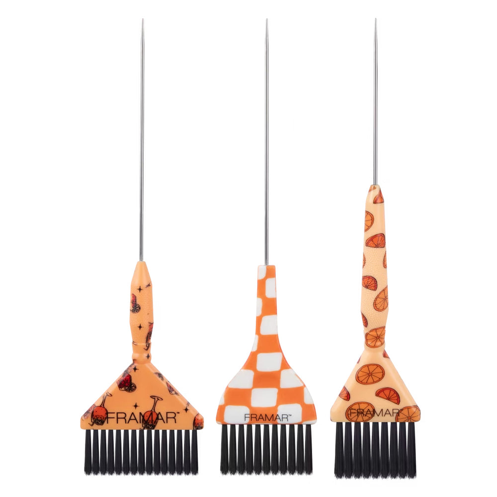 Pin Tail Color Brush Puttin' on the Spritz - Pack de 3 - 3 unidades - Framar - 1