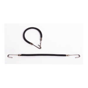 Gummibänder mit schwarzem Haken 12 Einheiten - Bifull - 1