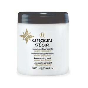 Regenerierende Maske Argan und Keratin Star 1000 ml - Racioppi - 1