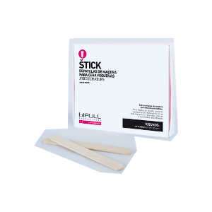 Kleine Wachsspatel aus Holz 100 Einheiten - Bifull - 1