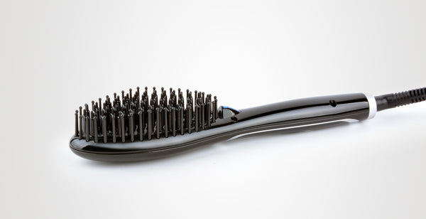 Striking Ionic Pro Schwarz Glätteisenbürste - Perfect Beauty - 1