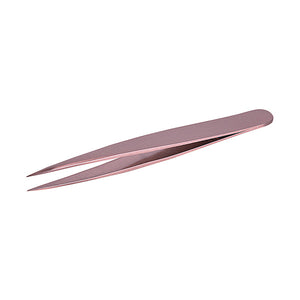 Pink Bronze Ergonomische Pinzette mit feiner Spitze 9,5 cm - Bifull - 1
