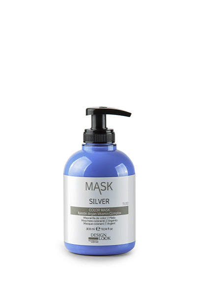 Silberfarbene Maske 11.00 300ml - Design Look - 1
