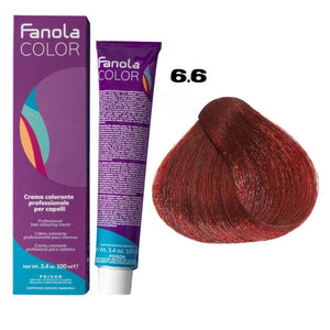 Fanola Haarfarbe 100ML 6.6 Dunkelrotblond - Fanola - 1