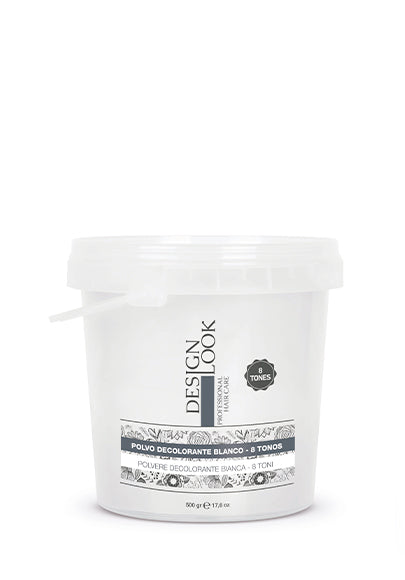 Weißes Blondierpulver - 8 Töne - Design Look - 1