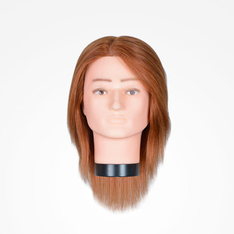 Männliche Schaufensterpuppe Kopfaufzug Braun 18cm - Bifull - 1