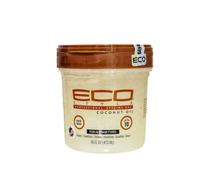 Fixiergel mit Gum-Effekt - Kokosnussöl - Eco Styler : 473 Ml - 1