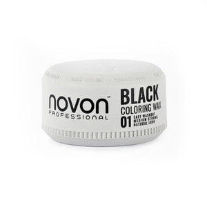 Schwarze Farbwachs Haarwachs Schwarz 100ml - Novon - 1