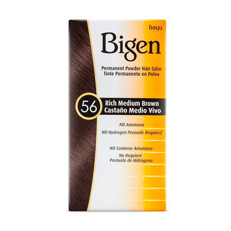 Haarfarbe Rich Mittelbraun Nr. 56 6g - Bigen - 1