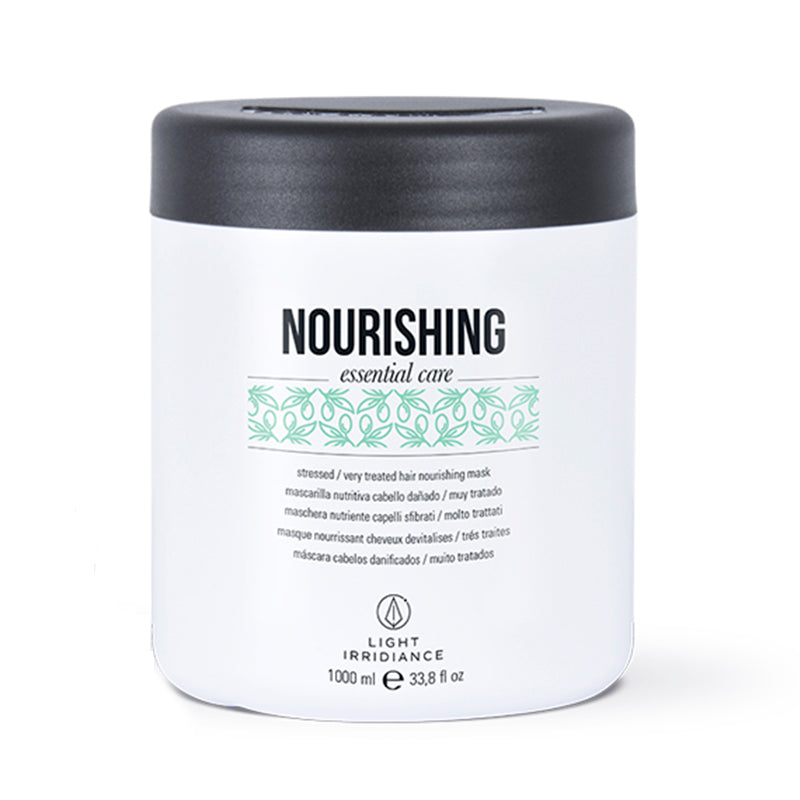 Maske für geschädigtes / behandeltes Haar Nourishing Essential Care 1000ml - Light Irridiance - 1