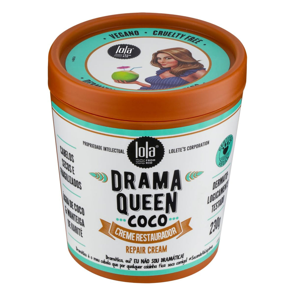 Kokosnuss-Restaurationscreme - Drama Queen 230 G - Lola Cosmetics - 1