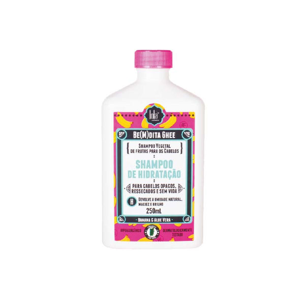 Feuchtigkeitsspendendes Fruchtshampoo - Be(m)dita Ghee Banane und Aloe Vera 250 ml - Lola Cosmetics - 1