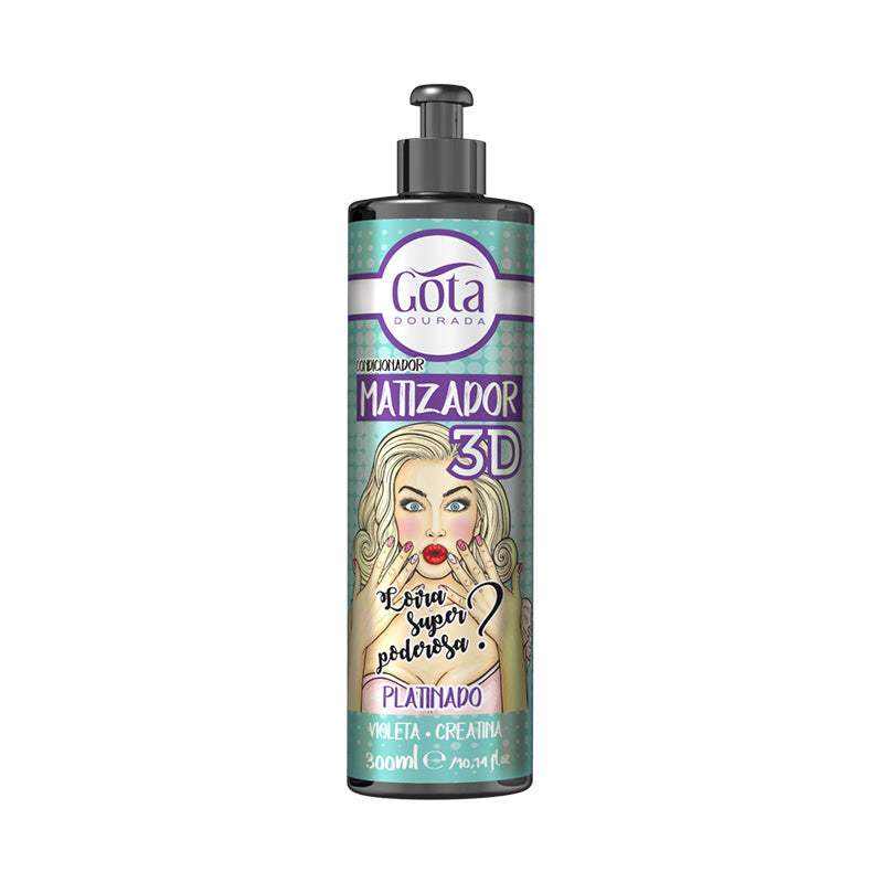 3D-Toner - Platin 300 ml - Gota Dourada - 1