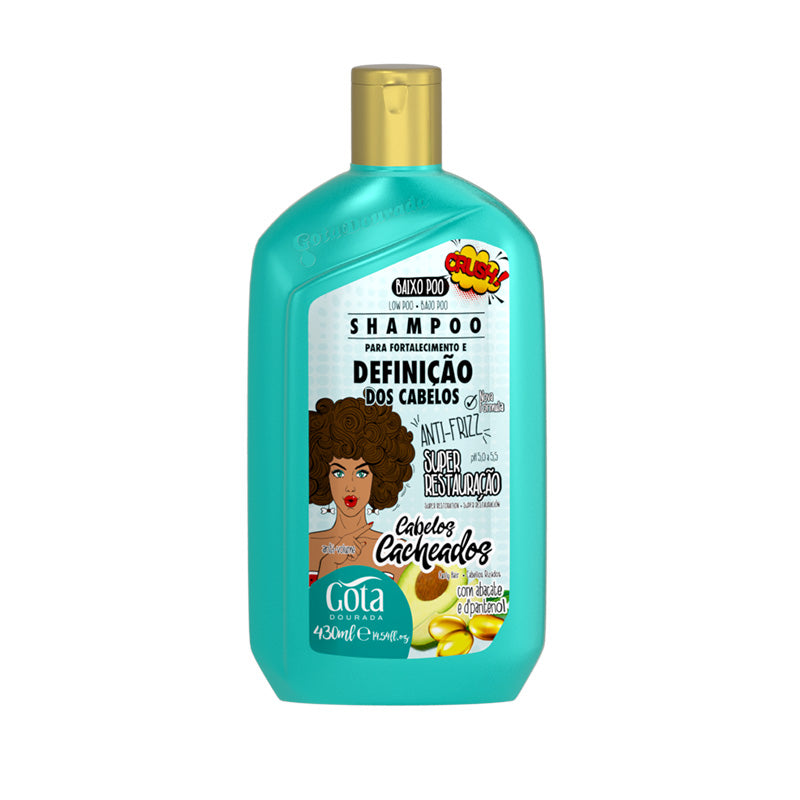 Lockenstärkendes Shampoo 430ml - Gota Dourada - 1