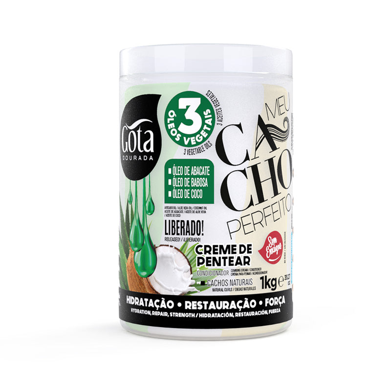 Cr.pent. My Perfect Curl 3 Pflanzenöle 1kg - Gota Dourada - 1
