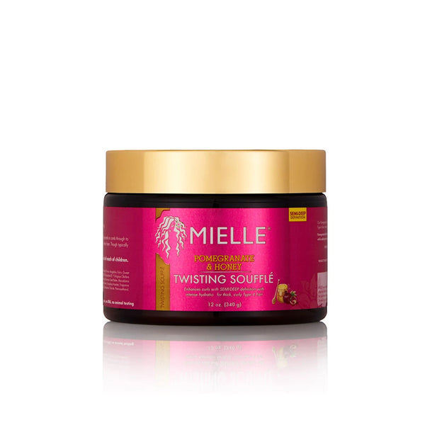 Geblasene Locken Typ 4 - Feuchtigkeitsspendend - Granatapfel &amp; Honig 340 G - Mielle - 1