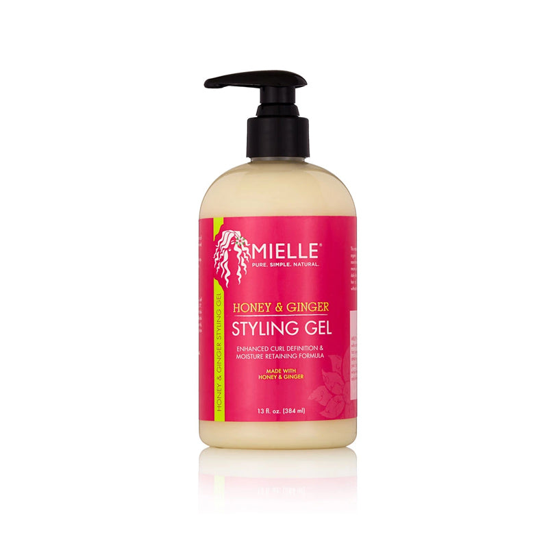 Antifrizz Styling Gel - Honig &amp; Ingwer 384 ml - Mielle - 1