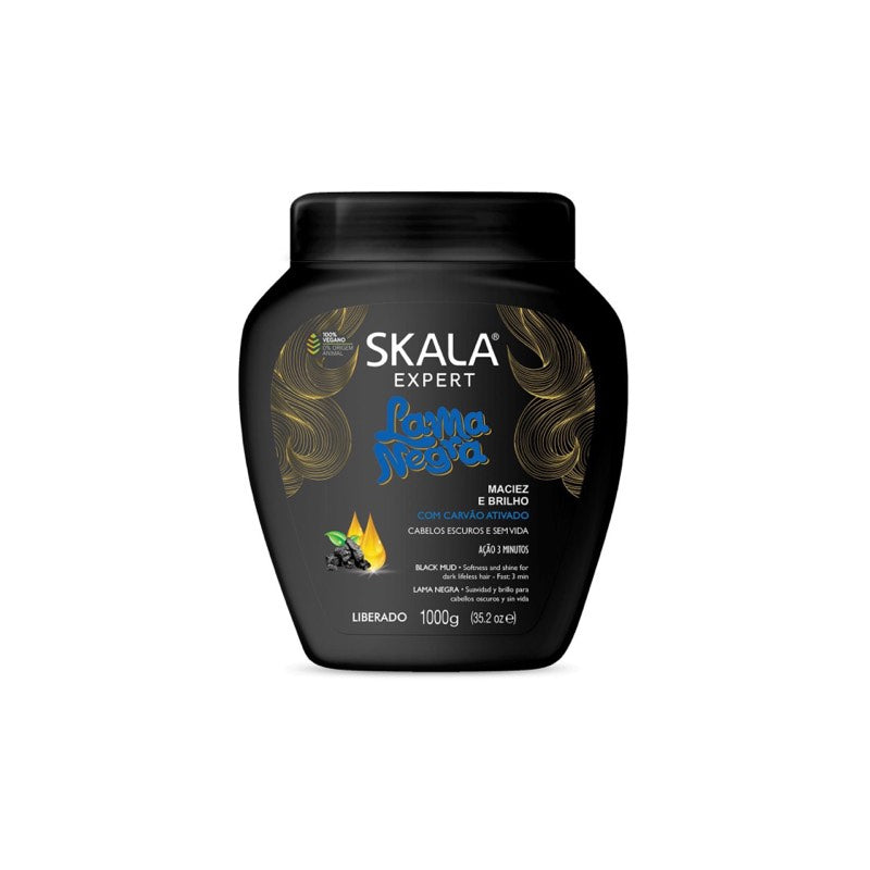 Schwarze Schlamm-Pflegecreme 1000ml - Skala - 1
