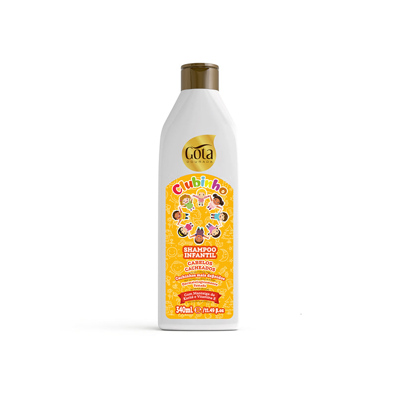 Clubinho Lockenshampoo 340ml - Gota Dourada - 1