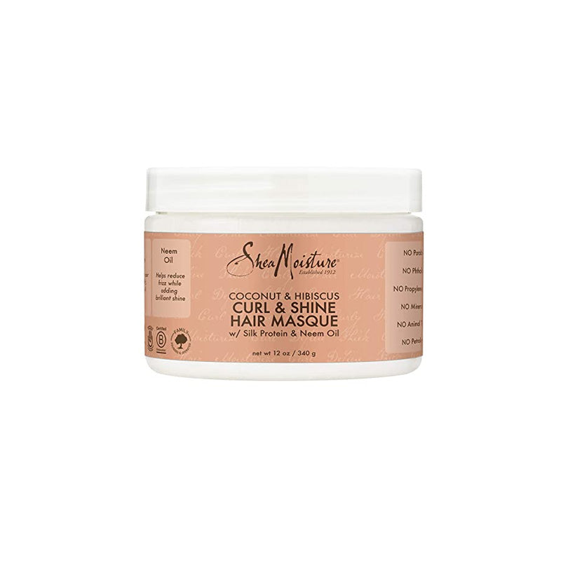 Kokosnuss- und Hibiskusmaske 340g - Shea Moisture - 1