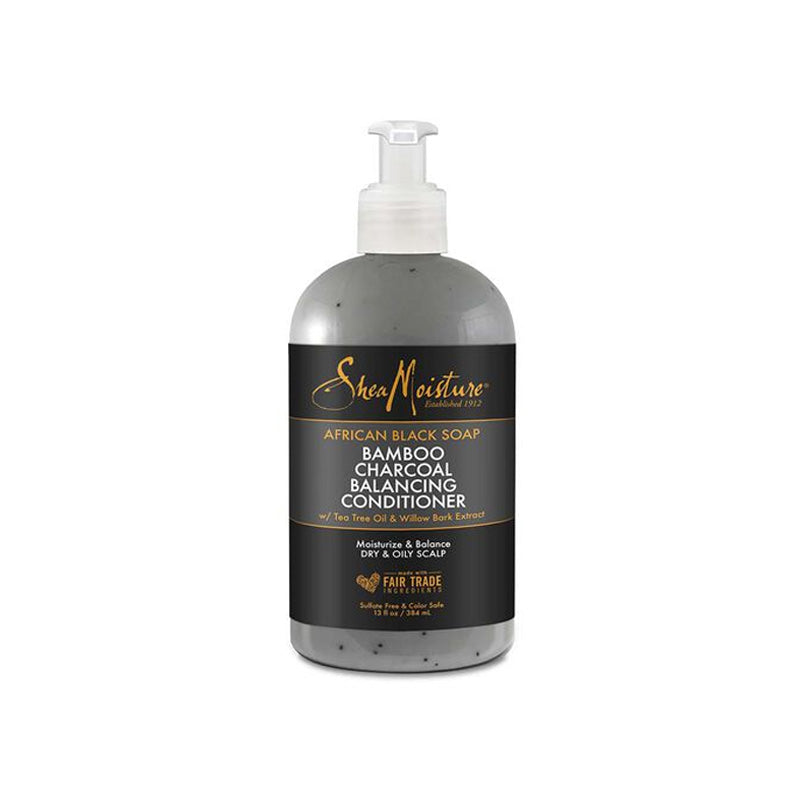 Ausgleichende Spülung mit Bambuskohle 384 ml - Shea Moisture - 1