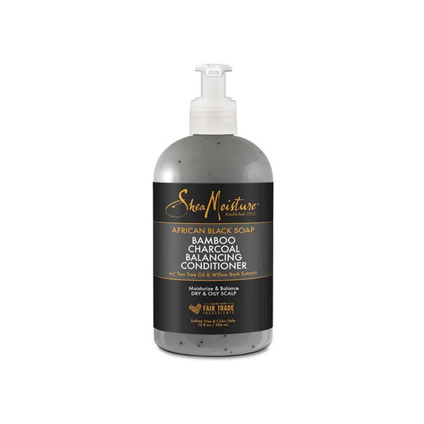 Ausgleichende Spülung mit Bambuskohle 384 ml - Shea Moisture - 1