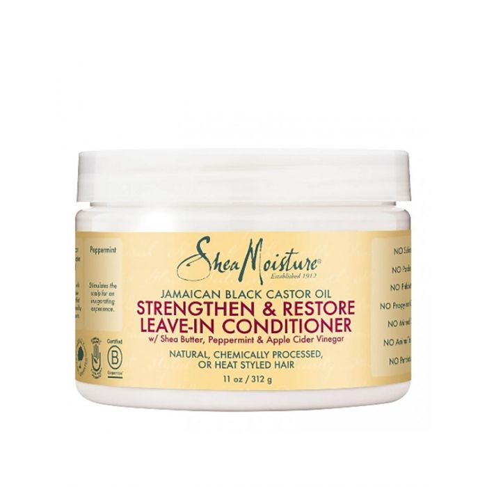 Leave in Jamaican Black Castor Oil Strengthening &amp; Restore 312 G - Shea Moisture - 1
