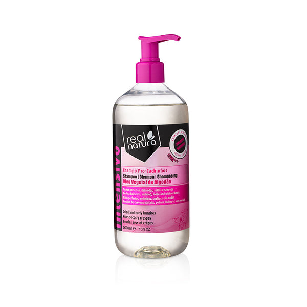 Shampoo ohne Salz für Rizitos - Shampoo ohne Salz Pro-Cachinhos 500 ml - Real Natura - 1