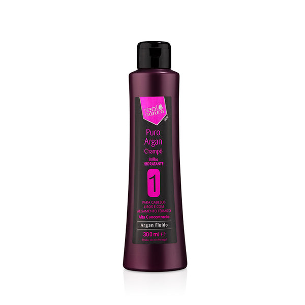 Shampoo ohne Salz mit Argan - Shampoo ohne Salz Reines Argan 300 ml - Real Natura - 1